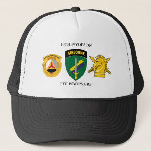 10TH PSYOPS BATTALION 7TH PSYOPS GROUP TRUCKER HAT