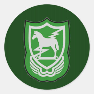 10th SFG-A 1 Classic Round Sticker