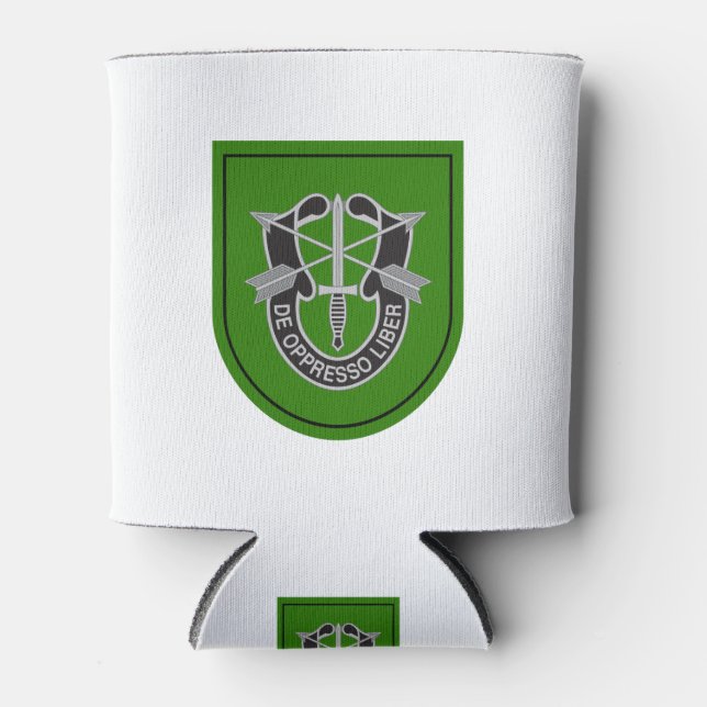 10th Special Forces Group (10th SFG) Can Cooler (Front)