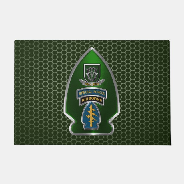 10th Special Forces Group (Airborne)  Doormat (Front)