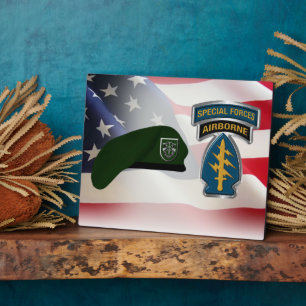 10th Special Forces Group (AIRBORNE) Plaque
