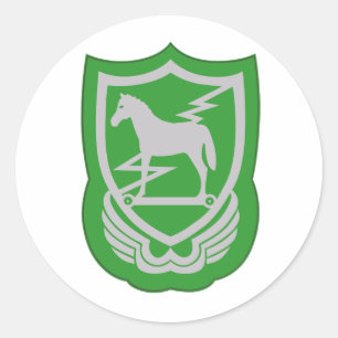 10th Special Forces Group Classic Round Sticker