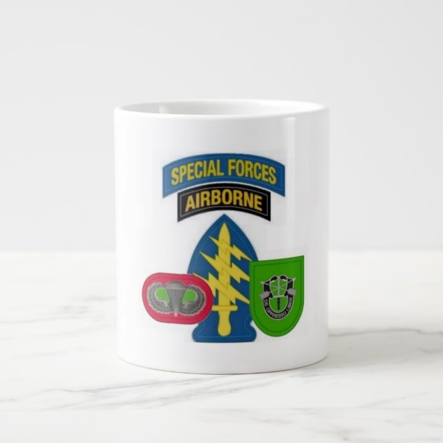 10th Special Forces Group Jumbo Mug (Front)