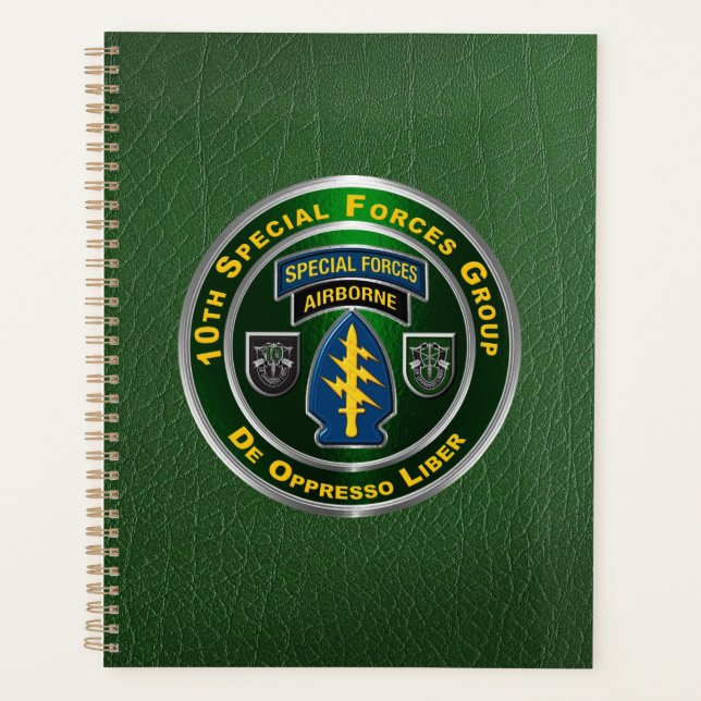 10th Special Forces Group  Planner (Front)