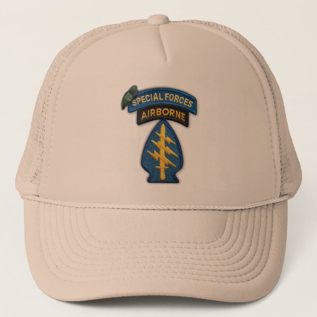 10th special forces sfg veterans vets hat (Front)