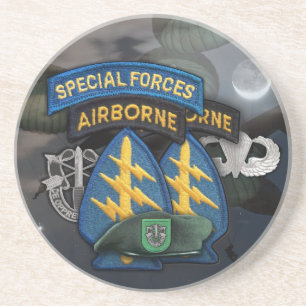 10th special forces veterans iraq drink Coaster