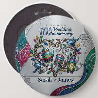 10th Tin Wedding Anniversary Party Thank You Gifts