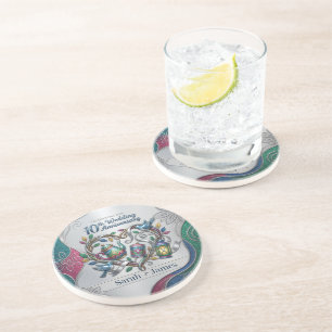 10th Tin Wedding Anniversary Party Thank You Gifts Coaster