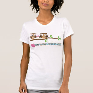10th Wedding Anniversary Owls T-Shirt