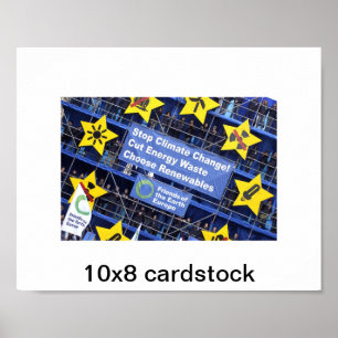 10x8 cardstock poster