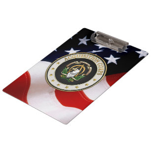 [110] Acquisition Corps (AAC) Branch Insignia [3D] Clipboard