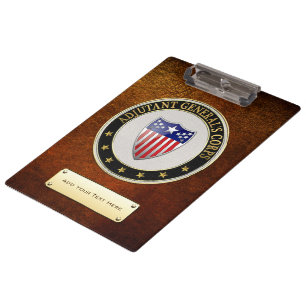 [110] Adjutant General's Corps Branch Insignia [3D Clipboard