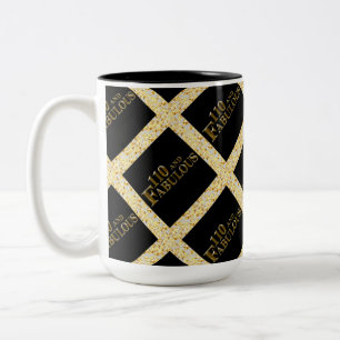 110 Birthday  Two-Tone Coffee Mug