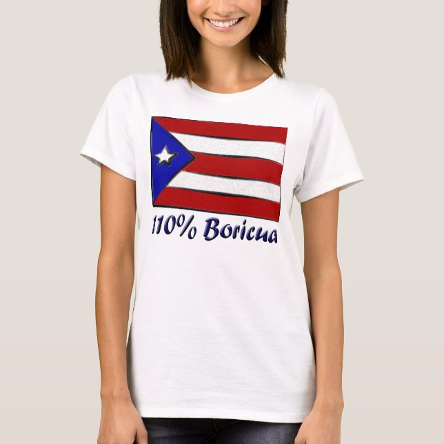 110% Boricua T-Shirt (Front)
