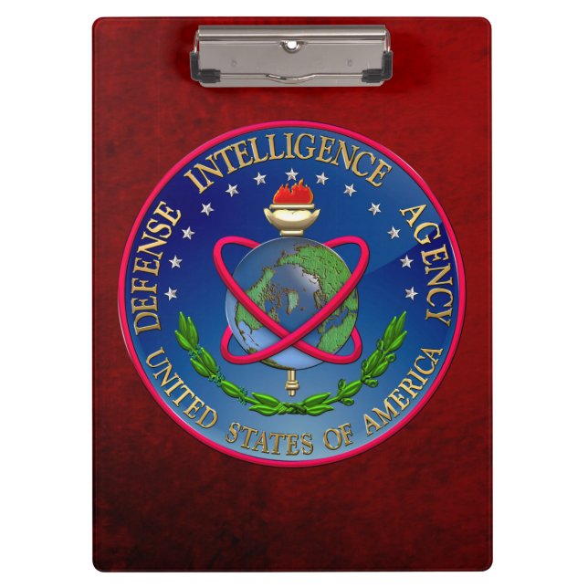 [110] Defence Intelligence Agency (DIA) Seal Clipboard (Front)