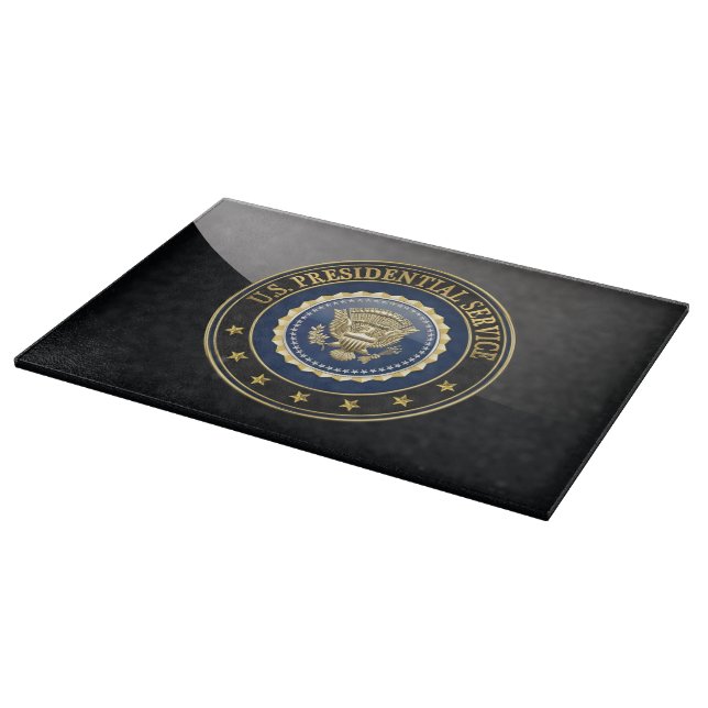 [110] Presidential Service Badge [PSB] Special Ed Cutting Board (Corner)