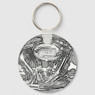 110 Screaming Eagle Key Ring