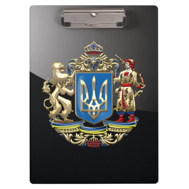 [110] Ukraine: Proposed Greater Coat of Arms Clipboard (Front)