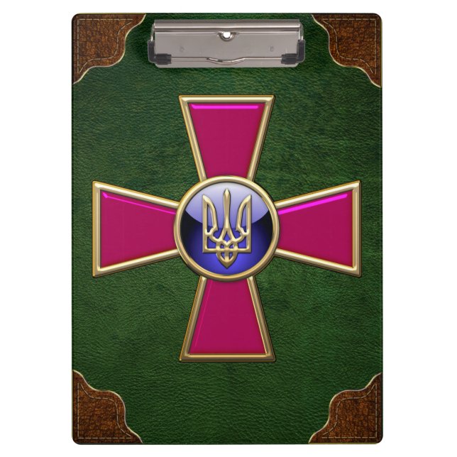 [110] Ukrainian Armed Forces Emblem Clipboard (Front)