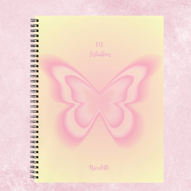 111 Angel Number Gradient Manifestation Custom Notebook (Creator Uploaded)