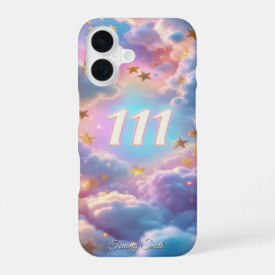 111 Angel Number Manifestation – Divine Energy iPhone 16 Case