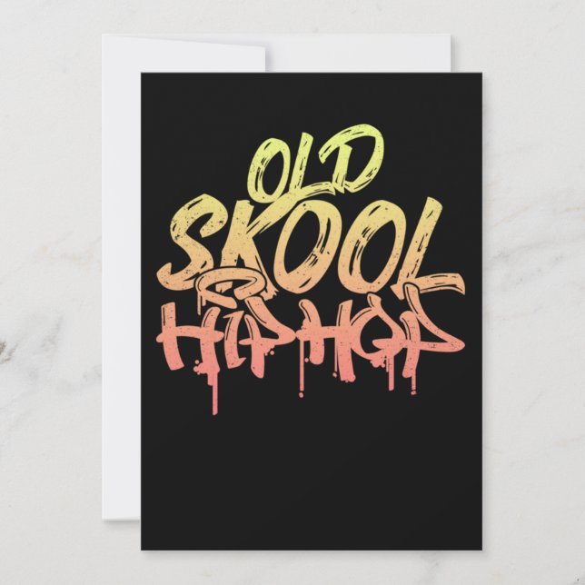 111.Old Skool Hip Hop 90s Music TShirt Save The Date (Front)