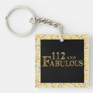 112 Birthday Key Ring