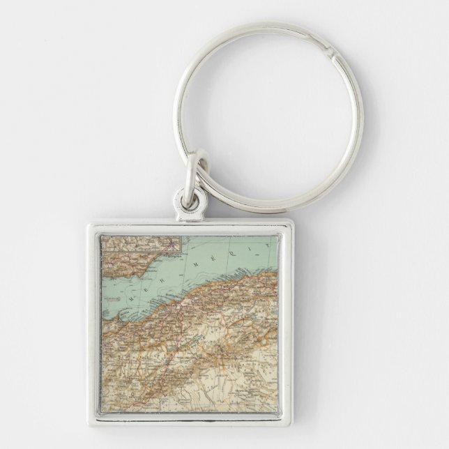 112 Morocco, Algeria, Tunisia Key Ring (Front)
