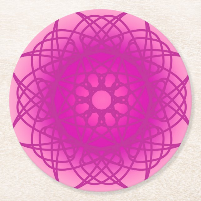 112 ROUND PAPER COASTER (Front)