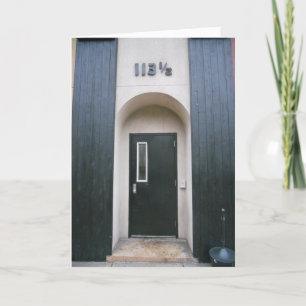 "113 & a Half Building" Birthday Card