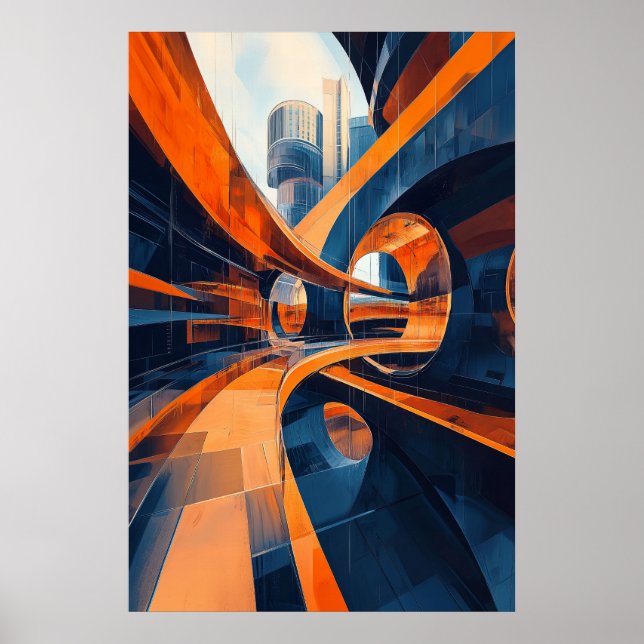 1155 Retro Futurism Poster (Front)