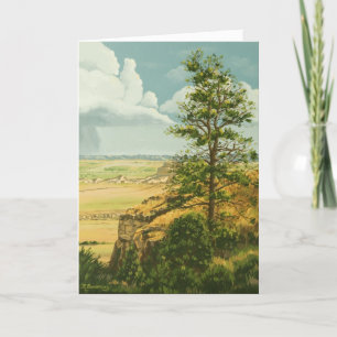 1158 Pine Scotts Bluff Monument Father's Day Card