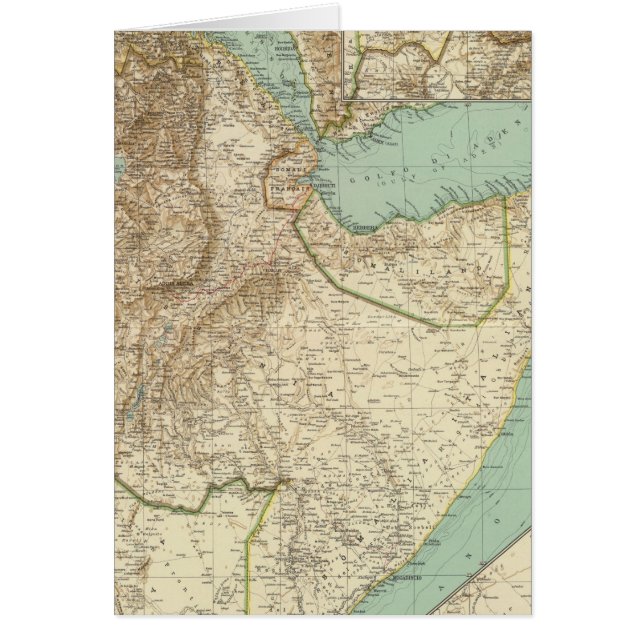 11617 Eritrea, Ethiopia, Somalia (Front)