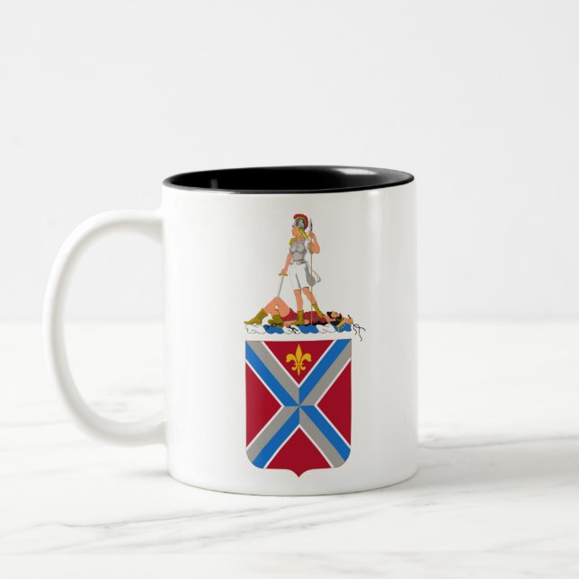 116th Infantry Regiment Two-Tone Coffee Mug (Left)