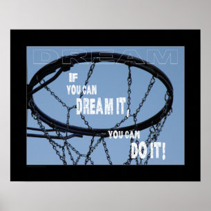 #117 (Matte) Basketball Poster