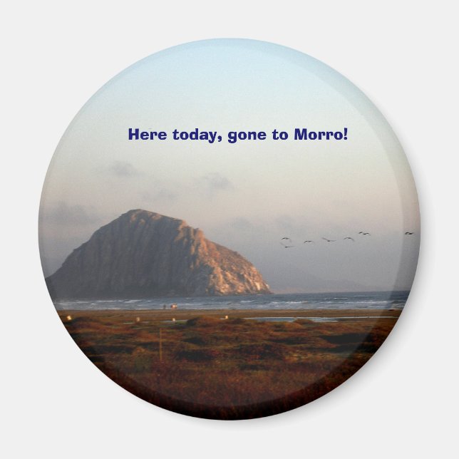 118, Here today, gone to Morro! Magnet (Front)
