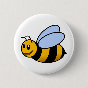 1195438926 bumblebee 6 cm round badge