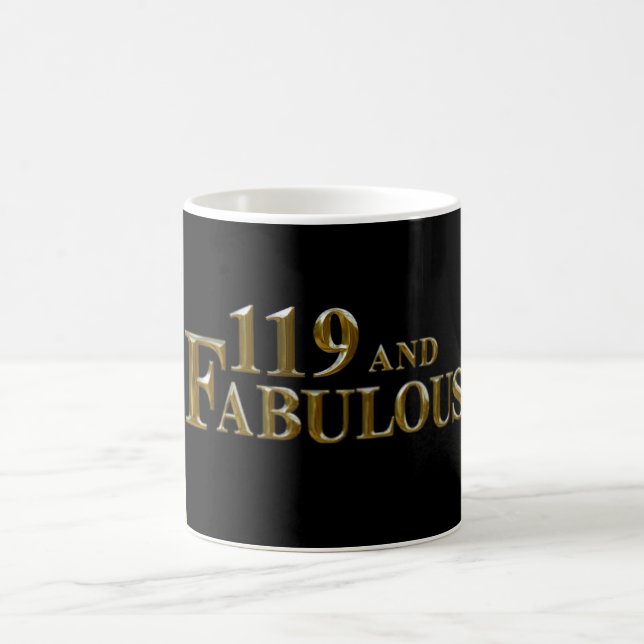 119 Birthday  Coffee Mug (Center)
