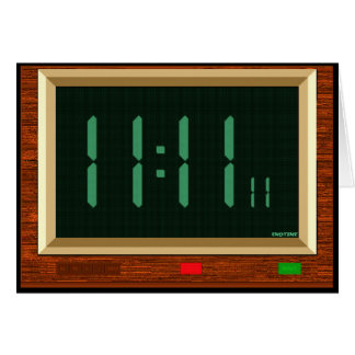 11:11 Clock "Catch Ya Later!"