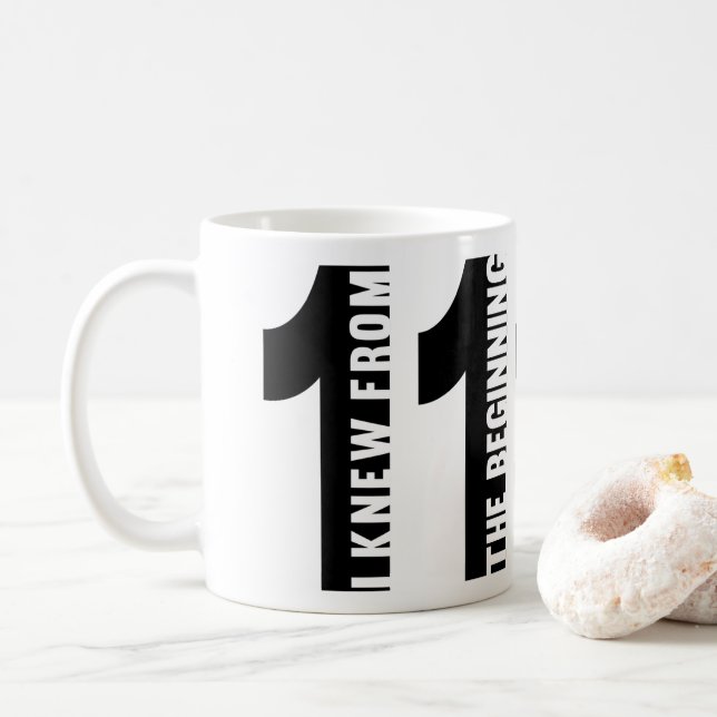 11:11 COFFEE MUG (With Donut)