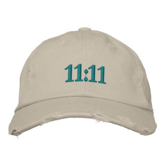 11:11 EMBROIDERED HAT