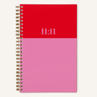 11:11 Manifesting Journal | Pink & Red Colour-bloc