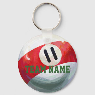 11 Ball Key Ring