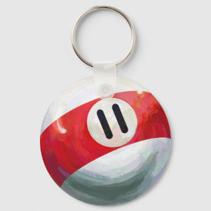 11 Ball Key Ring