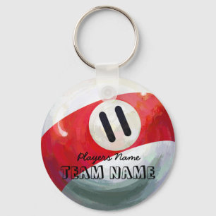 11 Ball Key Ring