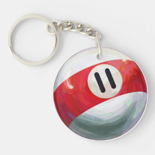 11 Ball Key Ring