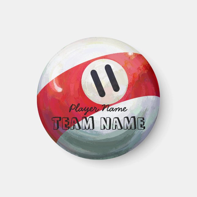 11 Ball Magnet (Front)