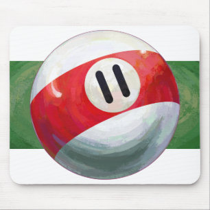 11 Ball Mouse Pad