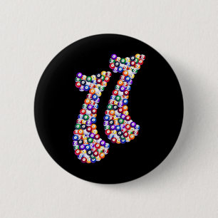 11 Composed Of Billiard Pool Table 6 Cm Round Badge