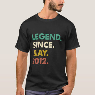 11 Legend Since May 2012 11Th T-Shirt